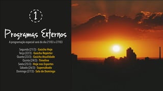 Programas Externos
1
 