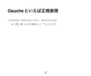 Gaucheで本を作る