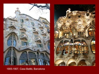 1905-1907, Casa Batlló, Barcelona 