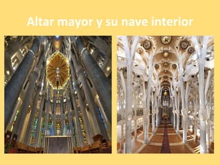 Altar mayor y su nave interior