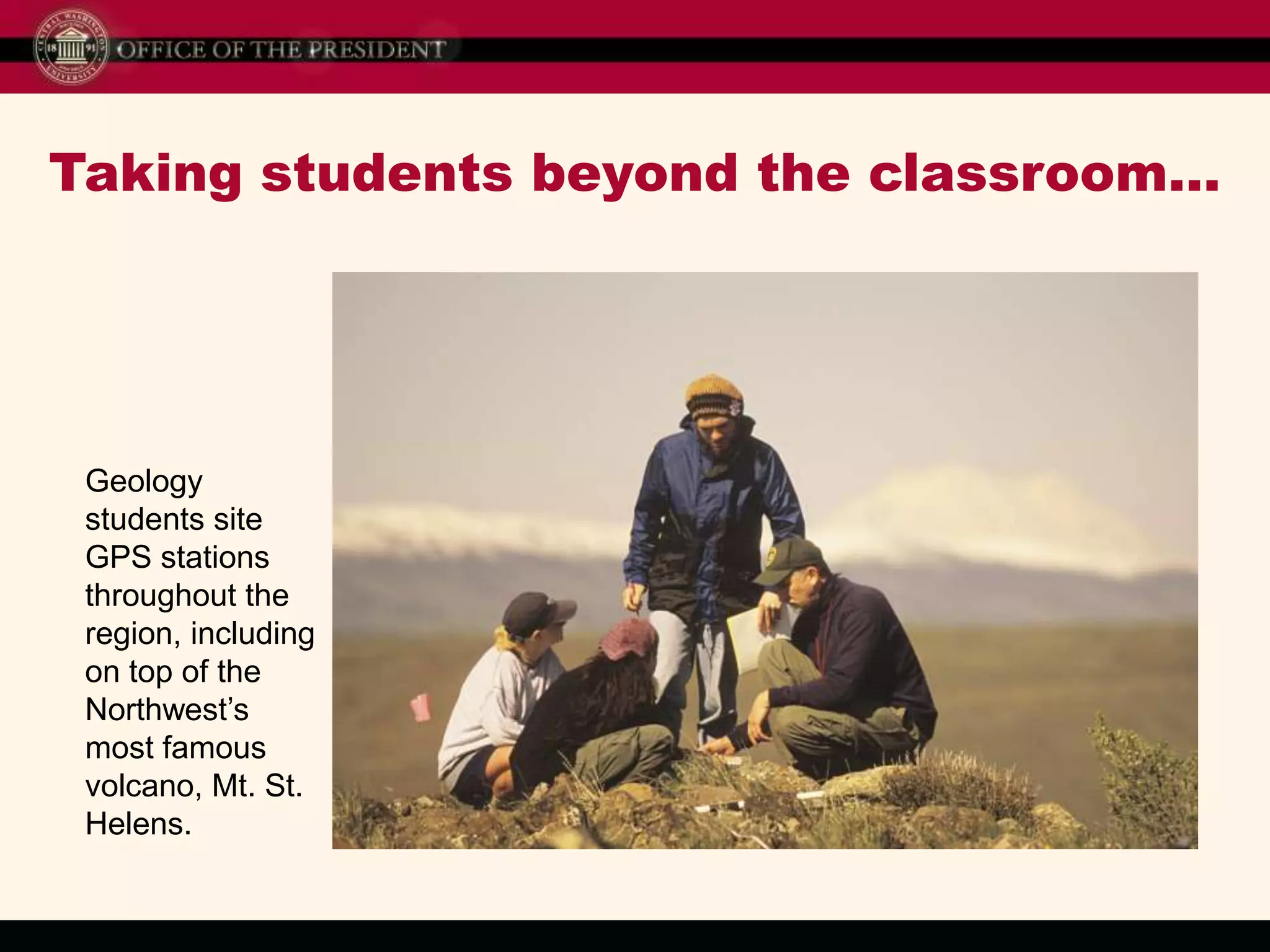  0:Number of CWU classrooms that hold 700 students.CWU faculty place a high priority on teaching and on direct contact with students. 