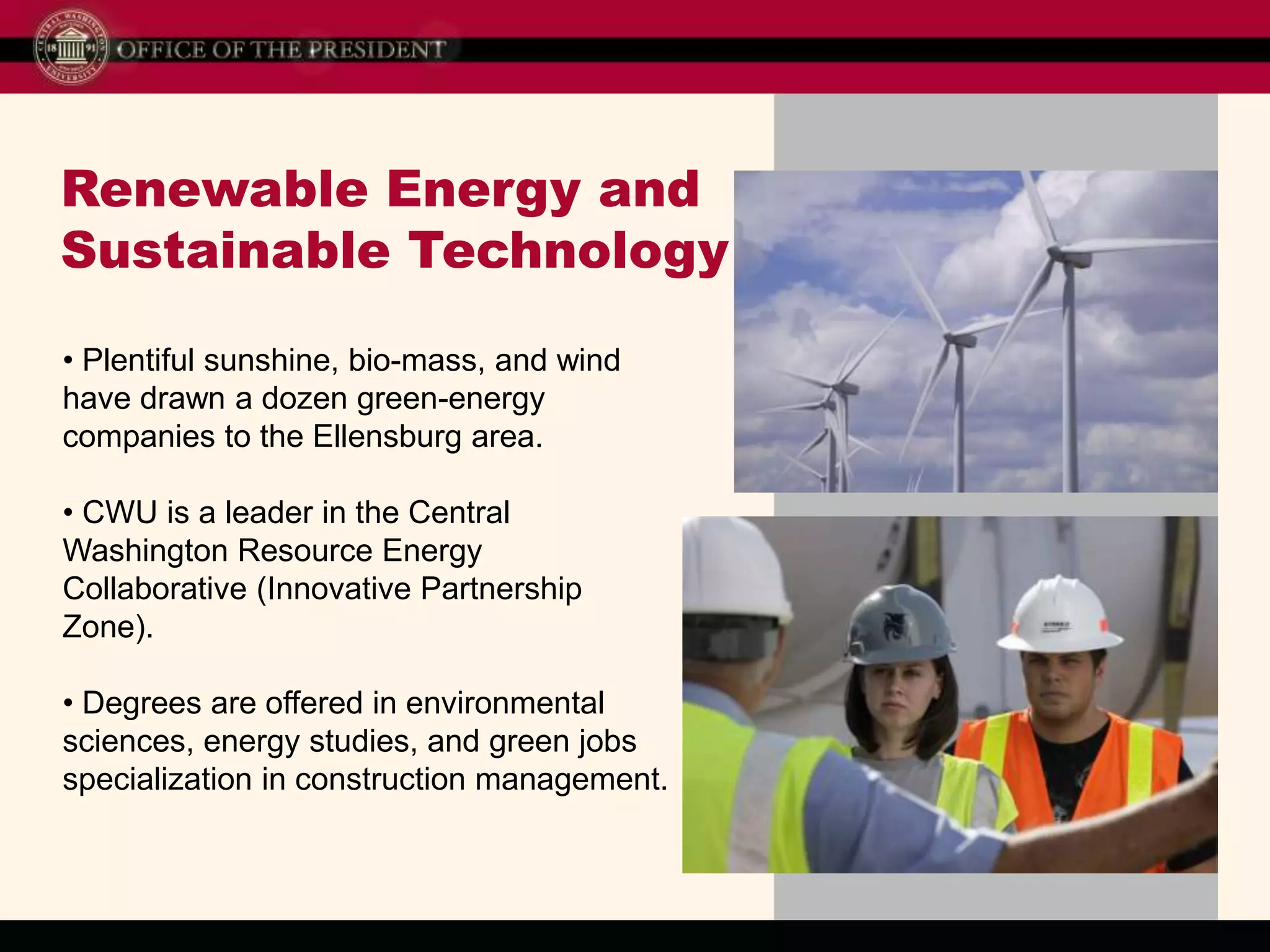  Graduates dominate the ranks of annual state and regional educator of the year awards.DID YOU KNOW..?A recent national review agency placed CWU’s College of Education in the top 1 percent in the nation. 
