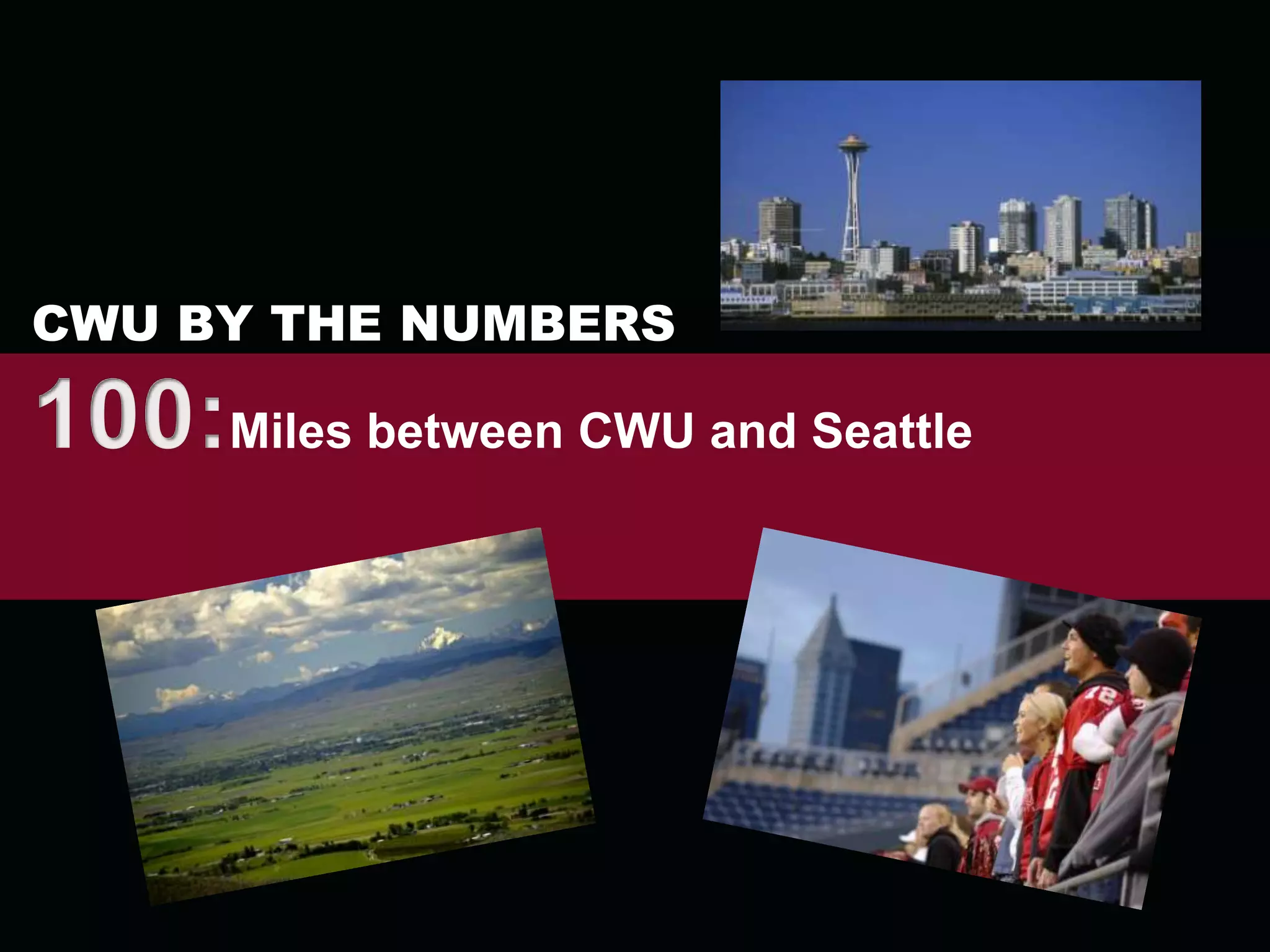  CWU is a leader in the use of GPS technology to forecast the location and intensity of earthquakes.DID YOU KNOW..?PANGA Director Timothy Melbourne was recently interviewed by National Geographic for a special that’s scheduled to air spring 2011.
