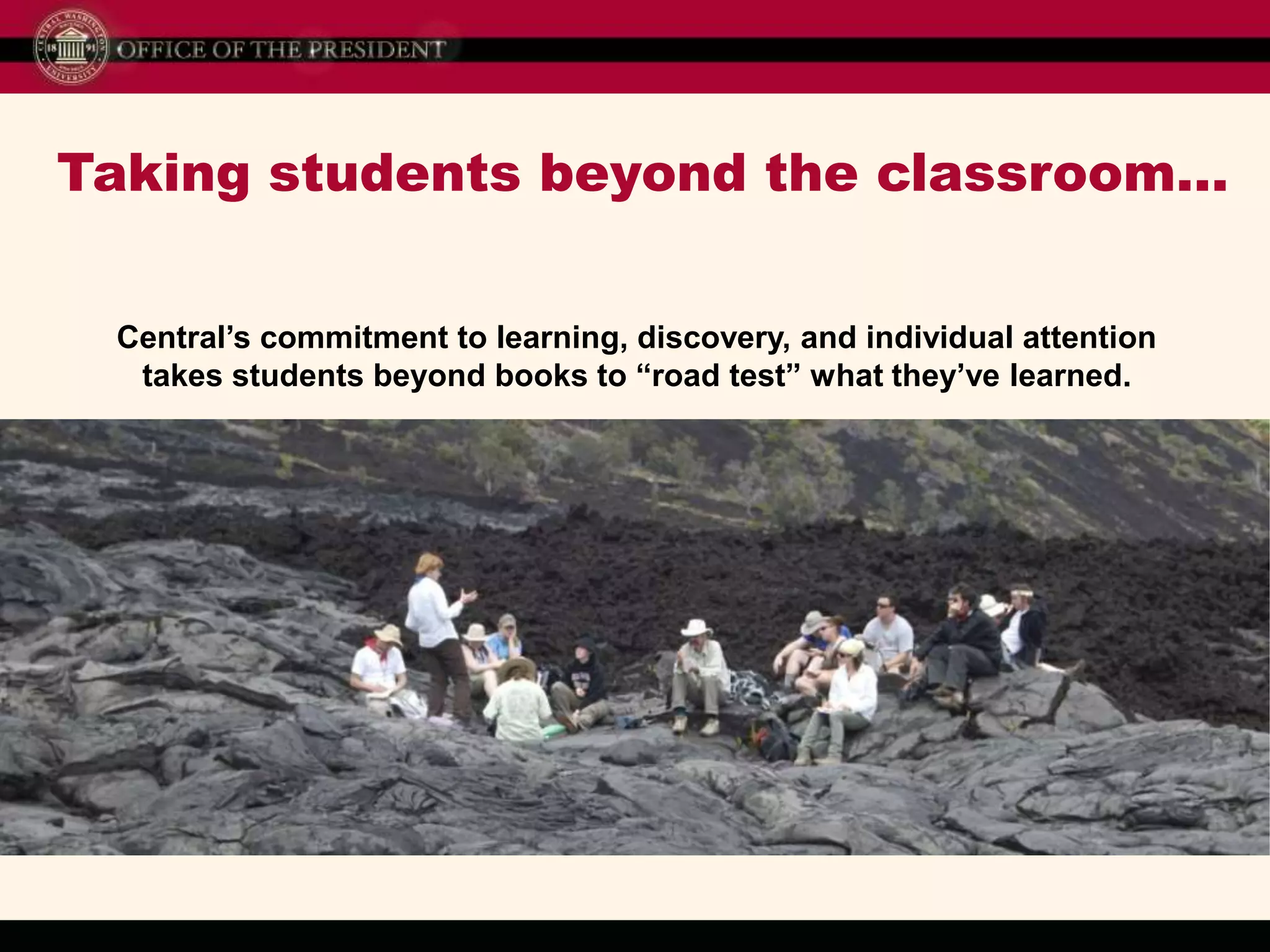“Central is like home for a lot of us. We learn so much here. We become knowledgeable here. We find nurturing here.”~Andre Dickerson, Biology, Senior  