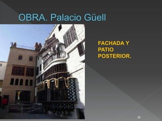 38
FACHADA Y
PATIO
POSTERIOR.
 
