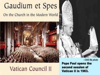 Gaudium Et Spes Slides, PDF, Concílio Vaticano II