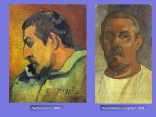 “Autorretrato con gafas”, 1903“Autorretrato”, 1897
 
