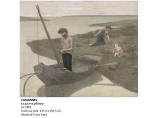 CHAVANNES
Le pauvre pêcheur
en 1881
Huile sur toile, 155.5 x 192.5 cm
Musée d'Orsay, Paris
 