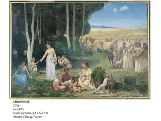 CHAVANNES
L'Eté
en 1873
Huile sur toile, 3.5 x 5.07 m
Musée d'Orsay, France
 