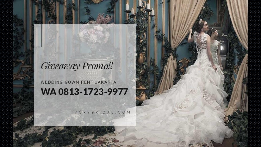 WA 081317239977  Harga Sewa Baju Pengantin, Gaun Pernikahan Modern