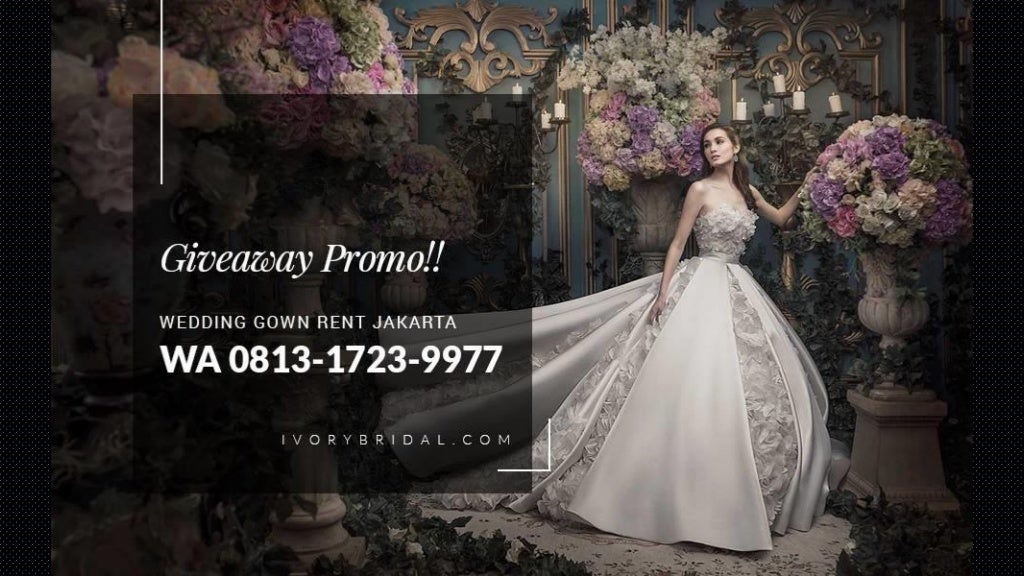 WA 081317239977  Harga Sewa Baju Pengantin, Gaun Pernikahan Modern