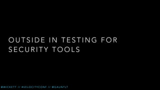 Be Mean to Your Code with Gauntlt and the Rugged Way // Velocity EU 2013 Workshop Slide 61