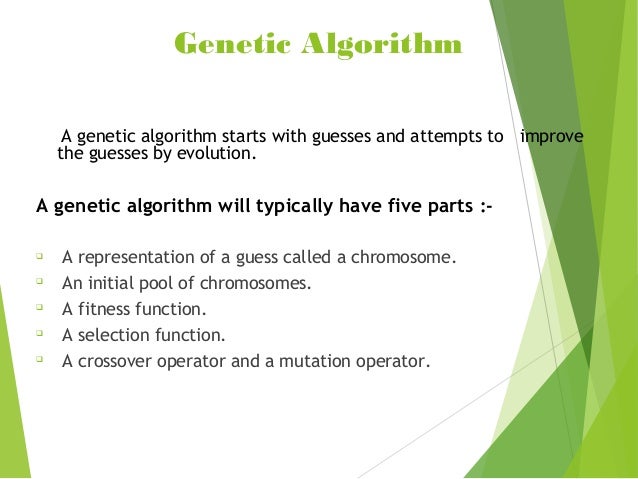 Application of Genetic Algorithm in Software Testing