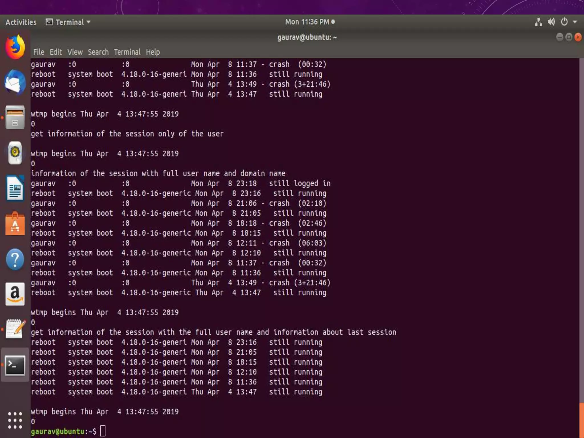 system management -shell programming by Gaurav raikar