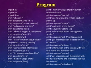 system management -shell programming by Gaurav raikar | PPT