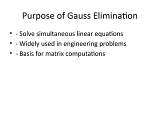 Gauss_Elimination_Method_Numerical_Methods.pptx