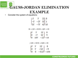 Guass Math Problem Gauss y gauss jordan | PPTX