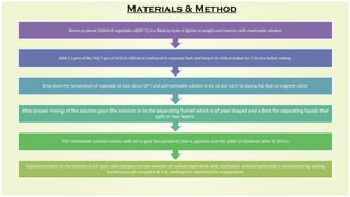 Materials & Method
 
