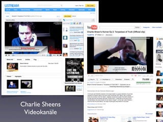 Charlie Sheens
 Videokanäle
 