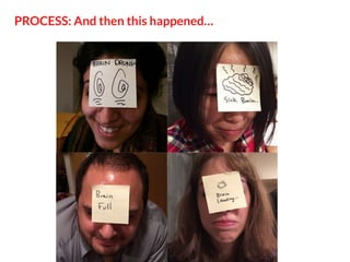 PROCESS: And then this happened…

 