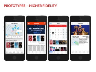 PROTOTYPES – HIGHER FIDELITY

 