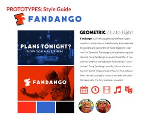 PROTOTYPES: Style Guide

 