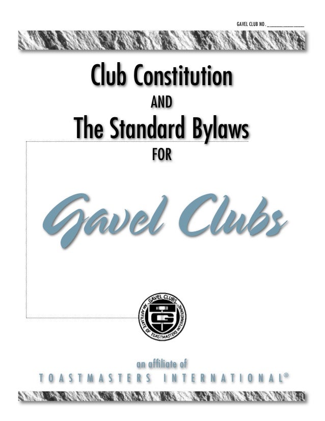 Gavel club kit