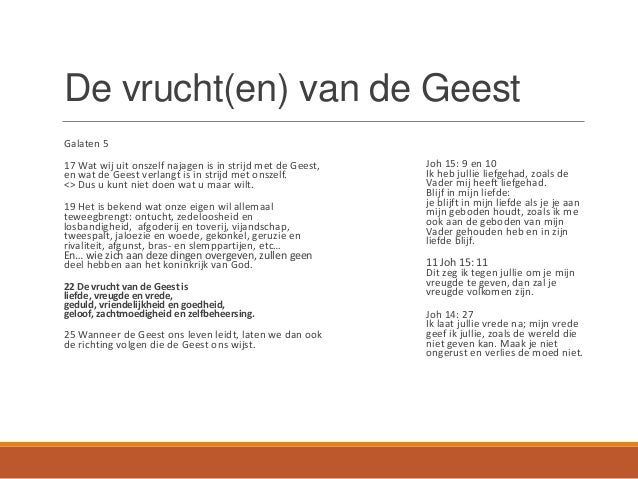 gaven en vruchten van de geest - workshop youth alpha