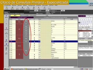 Citació de Consultes Primària - Especialitzada
 