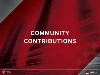 COMMUNITY
CONTRIBUTIONS
 