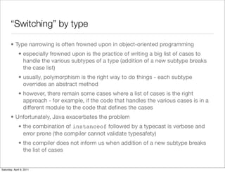 The Ceylon Type System | PPT