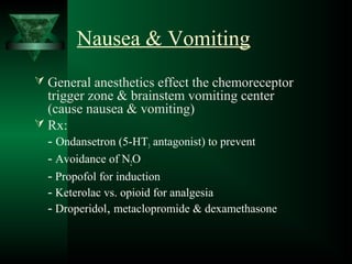 General anesthetics(VK) | PPT