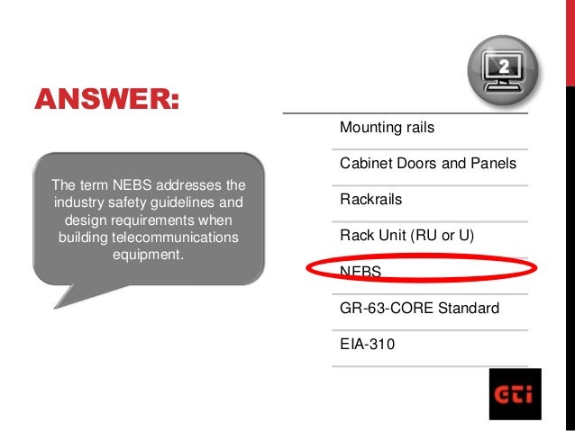 Test Your Server Rack Knowledge Test Your Server Rack Knowledge