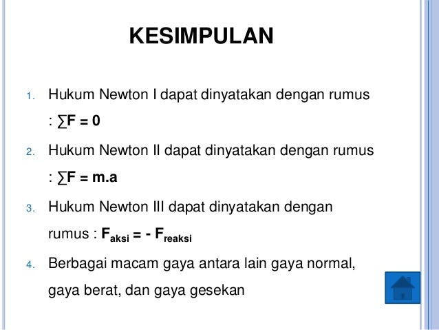 Contoh Hukum Newton 1 Adalah - Contoh Three