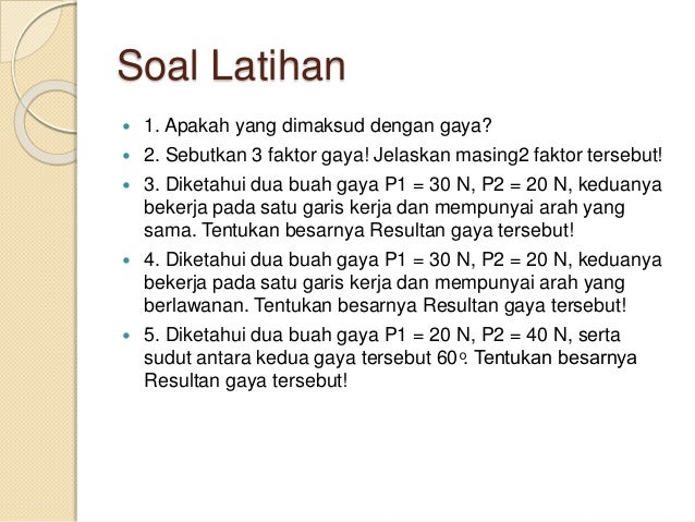 Gaya Momen Gaya Dan Momen Kopel