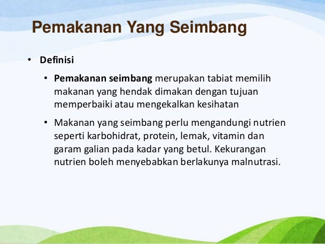 Pendidikan kesihatan-Gaya hidup sihat