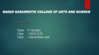 NADAR SARASWATHI COLLEGE OF ARTS AND SCIENCE
 