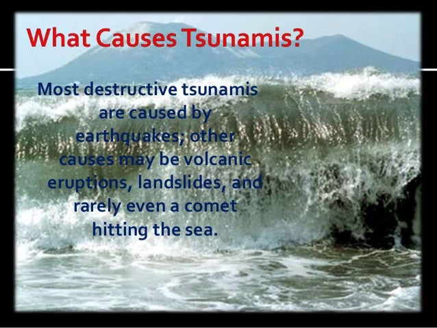 Tidal wave vs tsunami