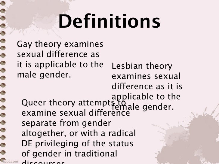 Lesbian Theory 114