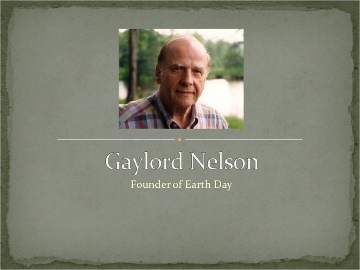 Gaylord nelson