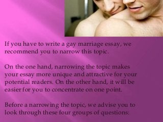 gay marriage essay same marriage essay topics