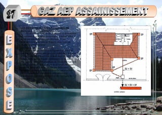 LES DIFFERNETS TYPES (SYSTEMES) DE
RESEAUX D’ASSAINISSEMENT :
S'il est relativement facile de prévoir et de contrôler
les volumes d'eaux usées domestiques et industrielles, il
en va tout autrement des eaux pluviales. C’est
principalement pour cela qu’il existe deux types de
réseaux d’assainissement :
Le réseau unitaire :
C’est l’héritier du « tout-à-l’égout », c'est-à-dire
que tout et n’importe quoi peut être rejeté dans le réseau
d’assainissement. Ce système évacue dans les mêmes
canalisations les eaux usées domestiques et les eaux
pluviales. Il cumule les avantages de l'économie (un seul
réseau à construire et à gérer) et de la simplicité (toute
erreur de branchement est exclue, par définition) ; mais
nécessitent de tenir compte des brutales variations de
débit des eaux pluviales dans la conception et le
dimensionnement des collecteurs et des ouvrages de
traitement.
 
