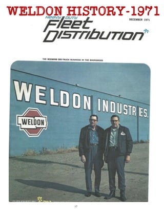 Weldon History-1971
17
 