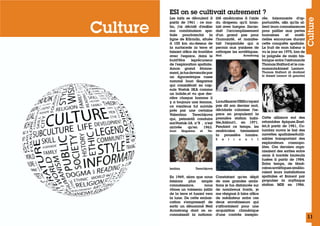 Culture

Les faits se déroulent à
partir de 1961 : ce matin, j’ai décidé d’enfiler
ma combinaison spatiale pourfranchir la
ligne de Kármán, située
à 100 km au-dessus de
la surfacede la terre et
faisant office de frontière
avec l’espace, dans le
butd’être
leprécurseur
de l’exploration spatiale.
Amon grand étonnement, je fus devancée par
un égocentrique russe
nommé Iouri Gagarine
qui considérait sa capsule Vostok 3KA comme
un bolide,et vu que derrière chaque homme il
y a toujours une femme,
ce vaniteux fut suivide
près par une certaine
Valentina
Terechkova
qui, peinantà conduire
sonVostok-3A n°8 , n’est
arrivée
qu’en
1963.
Iouri

Gagarine

et

lité américaine à l’aide
du drapeau qu’il branlait avec hargne. Ilscandait l’accomplissement
d’un grand pas pour
l’humanité, et manifestait l’enjambée qui a
permis aux yankees de
rattraper les soviétiques.

Neil

Thomas Stafford (à droite)et
le Alexeï Leonov (à gauche)

La suffisante URSS n’ayant
pas dit son dernier mot,
décidade coloniser l’espace en propulsant la
première station habitée,Saliout1, en 1971.
Pendant ce temps, les
tamisaient
Va- américains
la poussière lunaire.
S

lentina

rée, foisonnante d’opportunités, afin qu’ils allient leurs connaissances
pour pallier aux pertes
humaines
et
matérielles encourues durant
cette conquête spatiale.
Le fruit de mon labeur a
vu le jour en 1975, lors de
Armstrong la poignée de main historique entre l’astronaute
Thomas Stafford et le cosmonauteAlexeï Leonov.

a

l

i

o

u

t

1

Terechkova

En 1969, alors que nous
faisions
plus
ample
connaissance,
nous
vîmes un vaisseau jaillir
de la terre et fusant vers
la lune. De cette embarcation s’empressait de
sortir un dénommé Neil
Armstrong dont on reconnaissait la nationa-

Culture

ESI on se cultivait autrement ?

Constatant qu’en dépit
de mes grandes ambitions je fus distancée sur
de nombreux fronts, je
me résignai à faire office
de médiateur entre ces
deux envahisseurs qui
s’affrontaient pour une
acquisition chimérique
d’une contrée inexplo-

Cette alliance eut des
retombées épiques.Eneffet,à partir de 1981, Columbia ouvra le bal des
navettes spatialesréutilisables transportant des
explorateurs cosmopolites. Ces derniers organisaient des sorties entre
amis à bordde fauteuils
fusées à partir de 1984.
Entre temps, de téméraires soviétiques amélioraient leurs installations
spatiales et finirent par
propulser la mythique
station MIR en 1986.

11

 