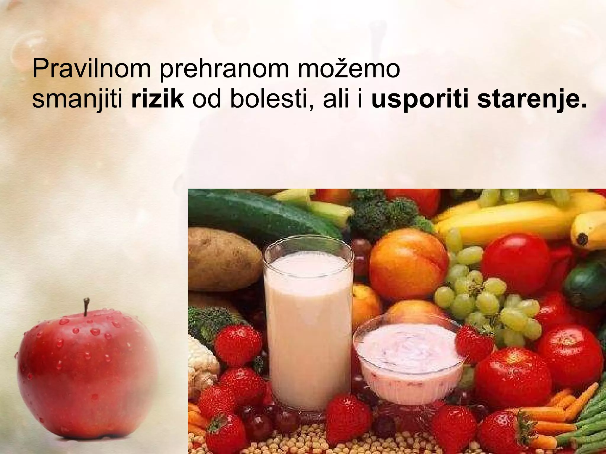 Pravilna/zdrava prehrana | PPS