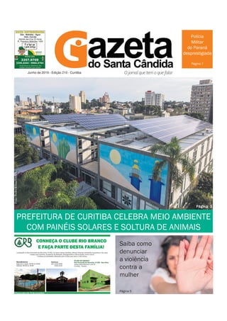 GAZETA DO SANTA CÂNDIDA, JUNHO 2019