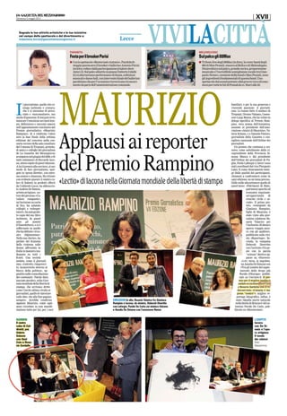 Premio Maurizio Rampino 2013
