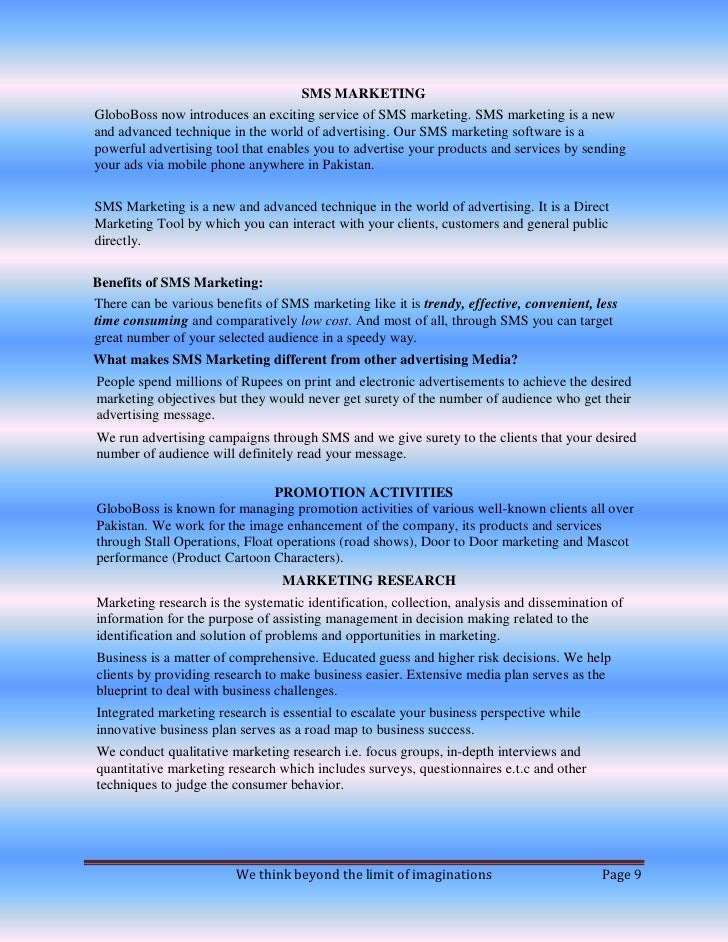 GloboBoss Event Management Company Profile