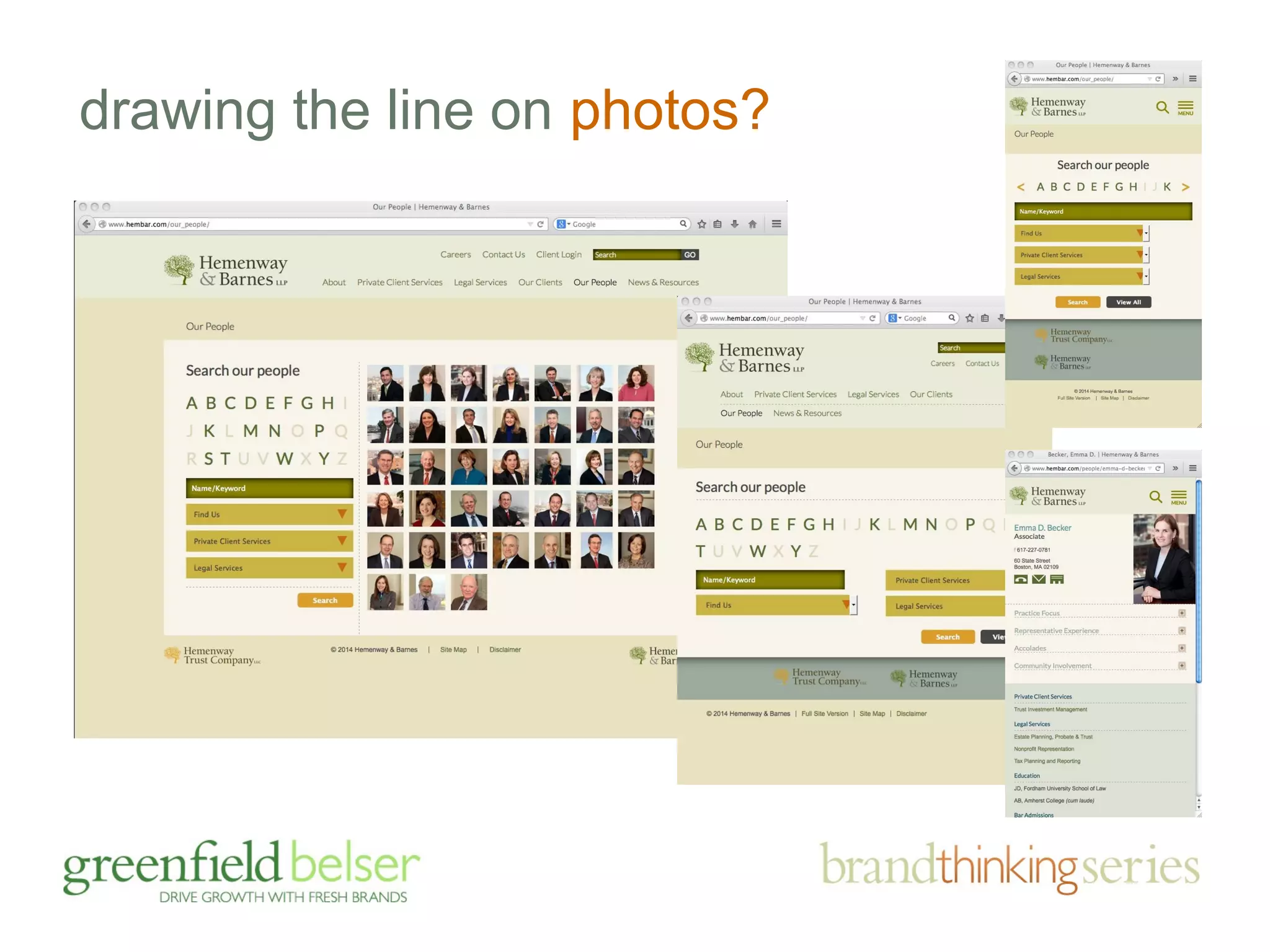 drawing the line on photos? 
 