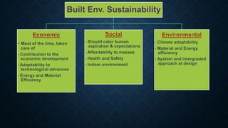 Environmental Impact & Sustainability of Construction | PPTX